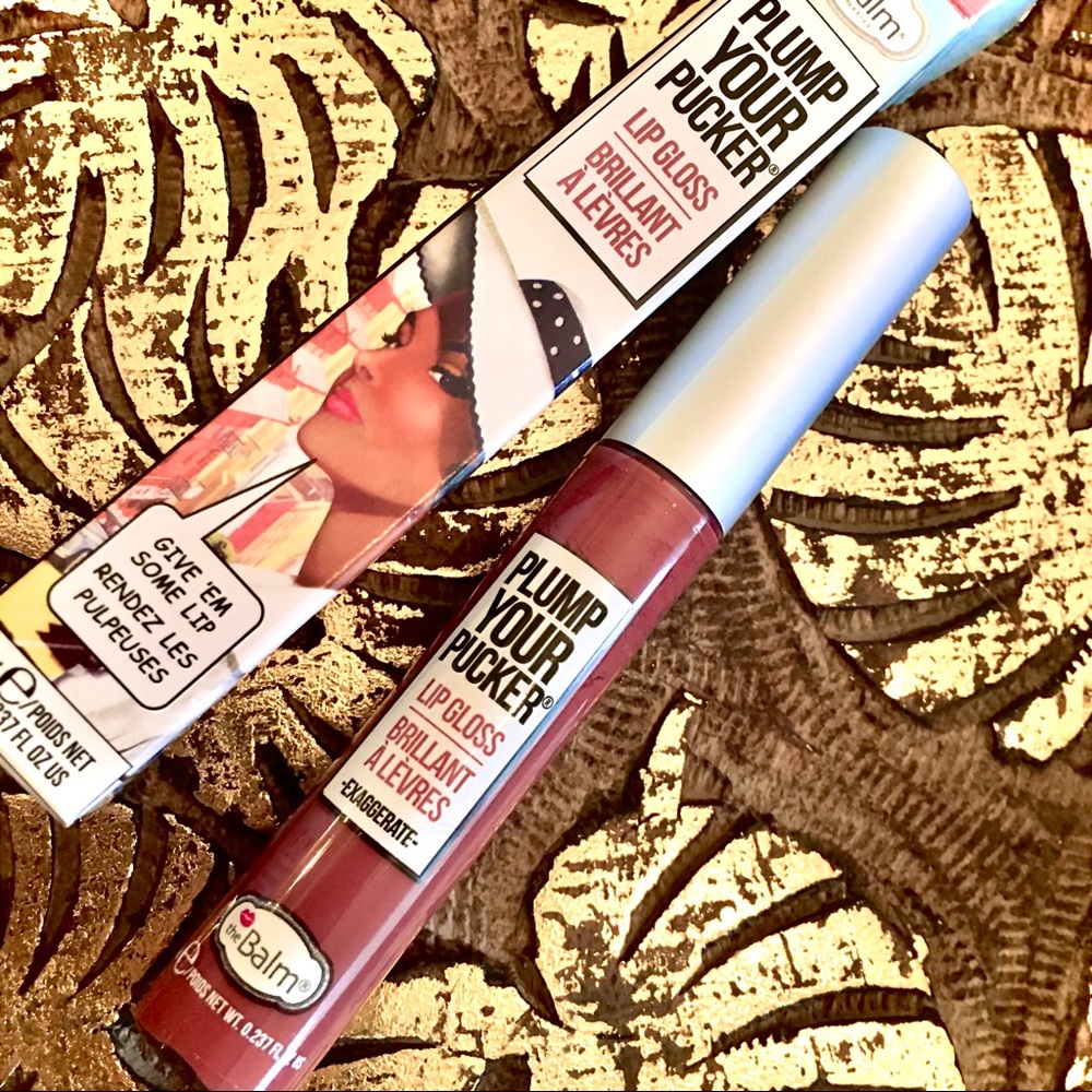 The balm plump your picker lip gloss